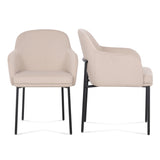 Sydney Performance Velvet Armchair - Set of 2 by TOV Furniture at Eve Furniture