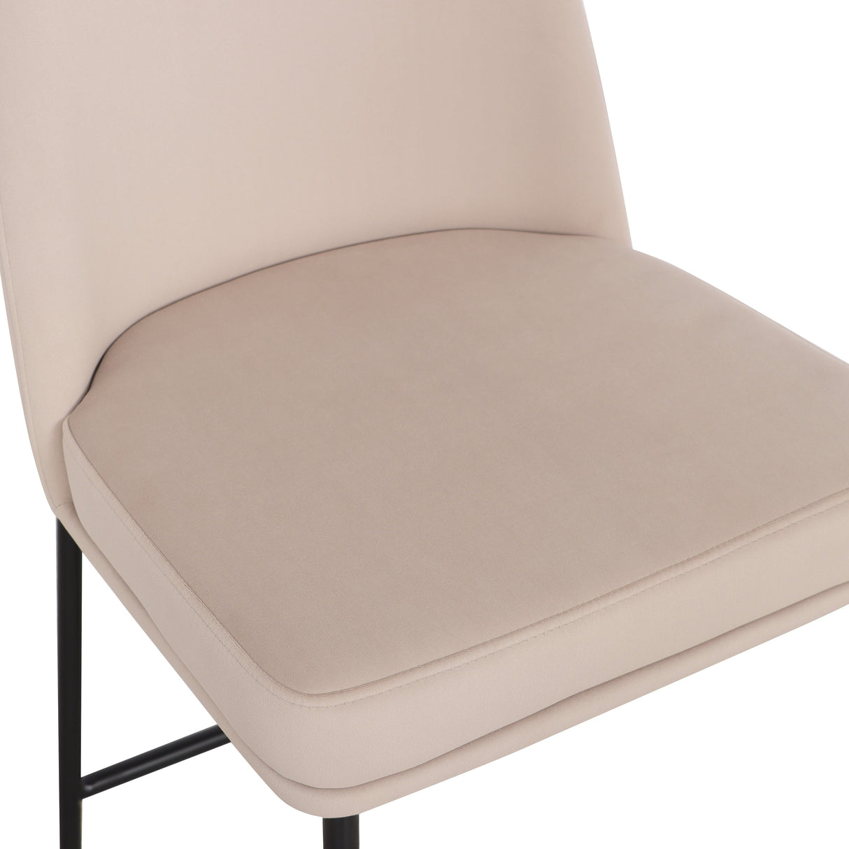 Sydney Performance Velvet Counter Stool Set of 2 by TOV Furniture at Eve Furniture