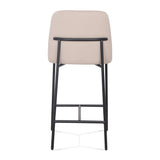 Sydney Performance Velvet Counter Stool Set of 2 by TOV Furniture at Eve Furniture