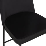 Sydney Performance Velvet Counter Stool Set of 2 by TOV Furniture at Eve Furniture