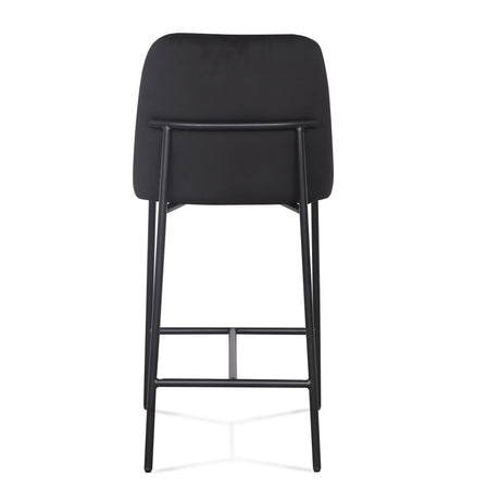 Sydney Performance Velvet Counter Stool Set of 2 by TOV Furniture at Eve Furniture