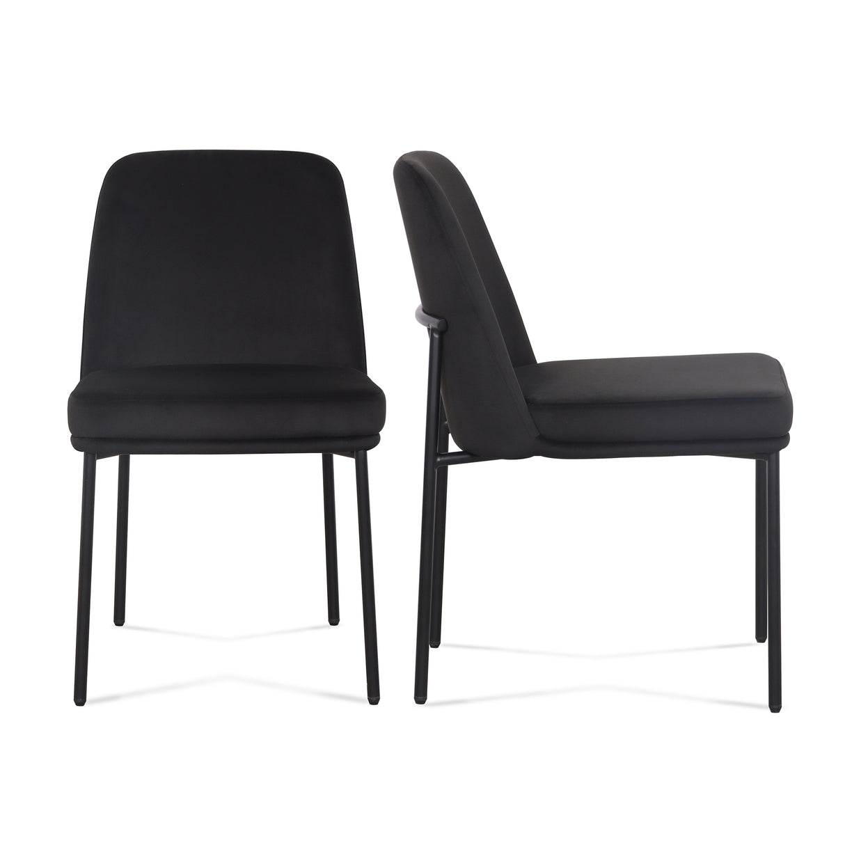 Sydney Performance Velvet Dining Chair - Set of 2 by TOV Furniture at Eve Furniture