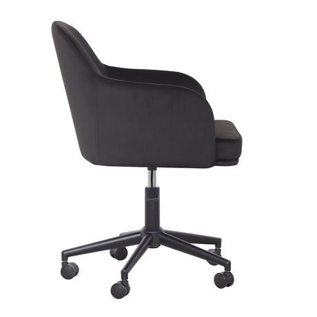 Sydney Performance Velvet Office Desk Chair by TOV Furniture at Eve Furniture