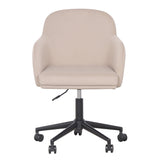 Sydney Performance Velvet Office Desk Chair by TOV Furniture at Eve Furniture