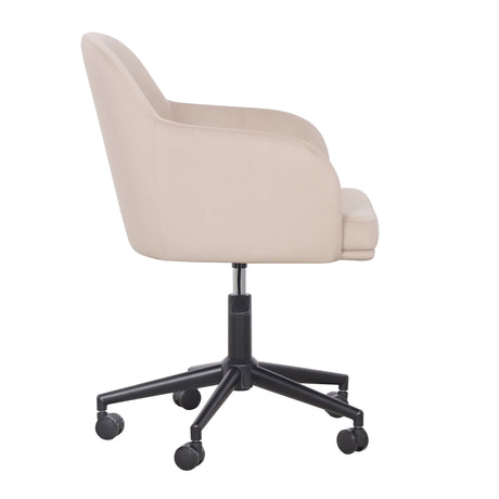 Sydney Performance Velvet Office Desk Chair by TOV Furniture at Eve Furniture