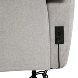 Sylmar Dove Gray 3-Piece Chenille Power Reclining Set by Coaster at Eve Furniture