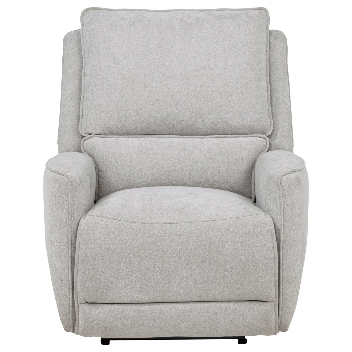 Sylmar Dove Gray Chenille Upholstered Power Recliner by Coaster at Eve Furniture