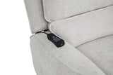 Sylmar Gray Chenille Upholstered Dual Power Lift Recliner by Coaster at Eve Furniture