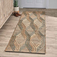 Sylmar Natural/Mineral Blue Rug by Classic Home at Eve Furniture