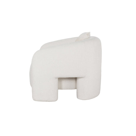 Sylvia Accent Chair in Angora by Manhattan Comfort at Eve Furniture