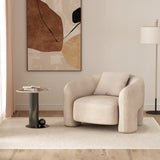Sylvia Accent Chair in Gold Dust by Manhattan Comfort at Eve Furniture