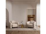 Sylvia Accent Chair in Gold Dust (set of 2) by Manhattan Comfort at Eve Furniture