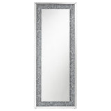 Sylvia Crystal Inlay Rectangle Floor Mirror