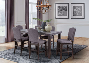 Sylvia Gray Dining Room Set by Cosmos Furniture at Eve Furniture
