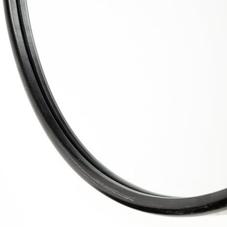 Sylvia II Oval Black Metal Frame Mirror by Mercana at Eve Furniture