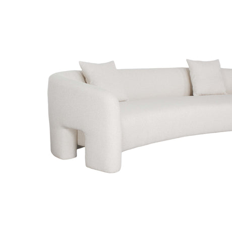 Sylvia Sofa in Angora by Manhattan Comfort at Eve Furniture
