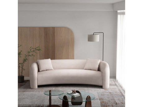 Sylvia Sofa in Angora by Manhattan Comfort at Eve Furniture