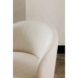 Sylvie Cream Outdoor Swivel Dining Chair