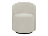 Sylvie Cream Outdoor Swivel Dining Chair by Moe's Home at Eve Furniture
