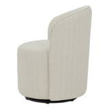 Sylvie Cream Outdoor Swivel Dining Chair by Moe's Home at Eve Furniture