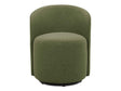 Sylvie Green Outdoor Swivel Dining Chair