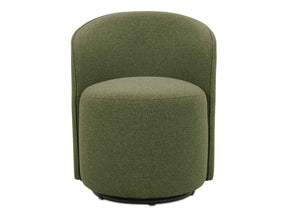 Sylvie Green Outdoor Swivel Dining Chair