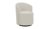 Sylvie Outdoor Swivel Dining Chair Cream by Moe's Home at Eve Furniture