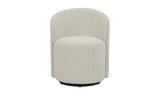 Sylvie Outdoor Swivel Dining Chair Cream by Moe's Home at Eve Furniture