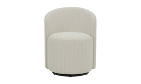 Sylvie Outdoor Swivel Dining Chair Cream - Set of 2 by Moe's Home at Eve Furniture