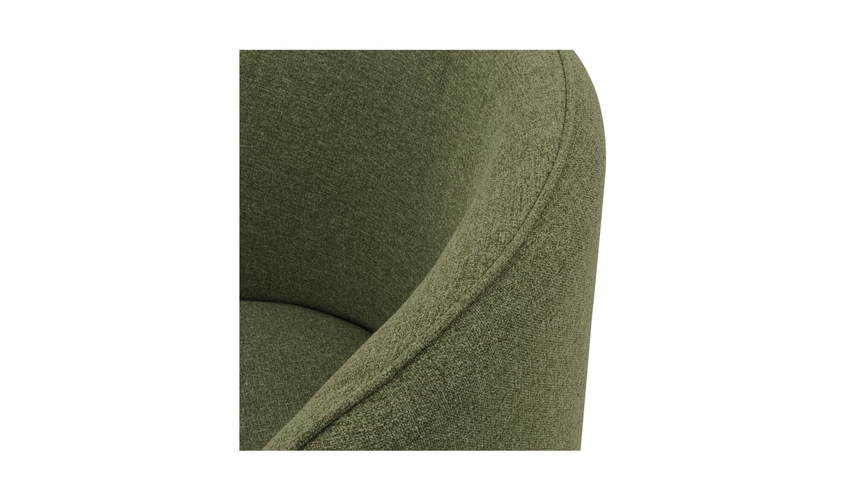 Sylvie Outdoor Swivel Dining Chair Green by Moe's Home at Eve Furniture