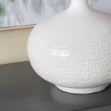 Sylvie White Table Lamp (Set of 2) by Crestview at Eve Furniture