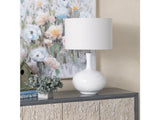 Sylvie White Table Lamp (Set of 2) by Crestview at Eve Furniture