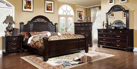 Syracuse Dark Walnut Chest by Furniture of America at Eve Furniture