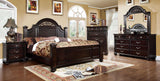 Syracuse Dark Walnut Queen Bed by Furniture of America at Eve Furniture