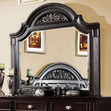 Syracuse Dark Walnut Mirror by Furniture of America at Eve Furniture