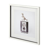 T-rex & Vintage Camera by Susannah Tucker Photography a Framed Photo Art Print Matted under Glass by Mercana at Eve Furniture