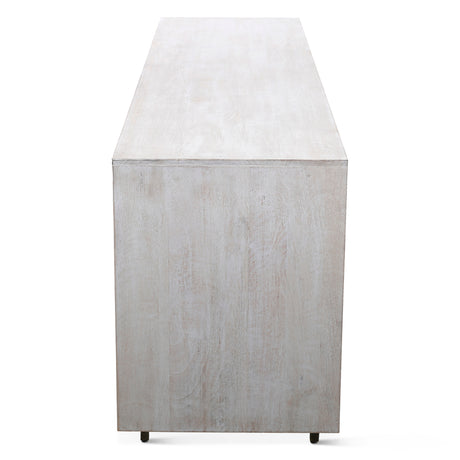 Taara 72" Sideboard with Horn and Wood Inlay on Metal Base by Home Trends & Design at Eve Furniture