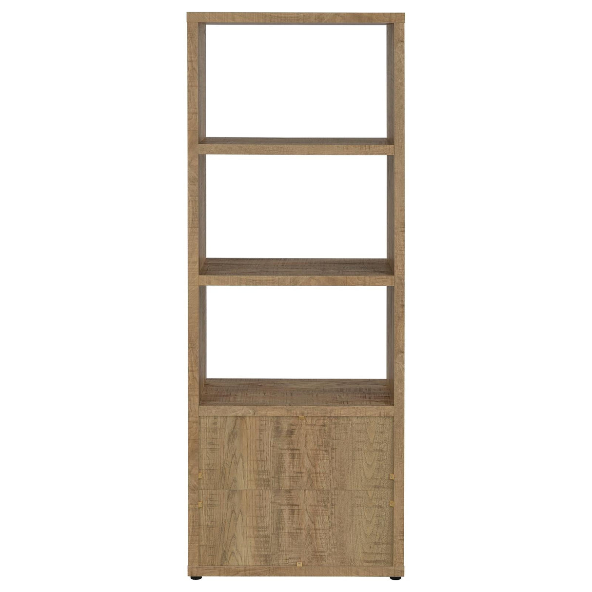 Tabby 3-Shelf Engineered Wood Media Tower Mango