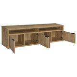 Tabby Mango 79-inch 4-door Engineered Wood TV Stand Media Console by Coaster at Eve Furniture