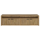 Tabby Mango 79-inch 4-door Engineered Wood TV Stand Media Console by Coaster at Eve Furniture