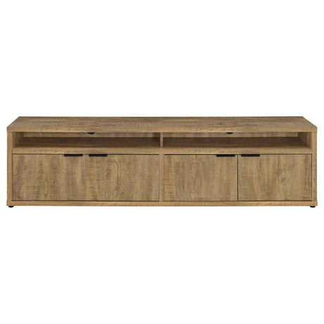 Tabby Mango 79-inch 4-door Engineered Wood TV Stand Media Console by Coaster at Eve Furniture
