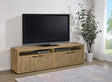 Tabby Mango 79-inch 4-door Engineered Wood TV Stand Media Console by Coaster at Eve Furniture