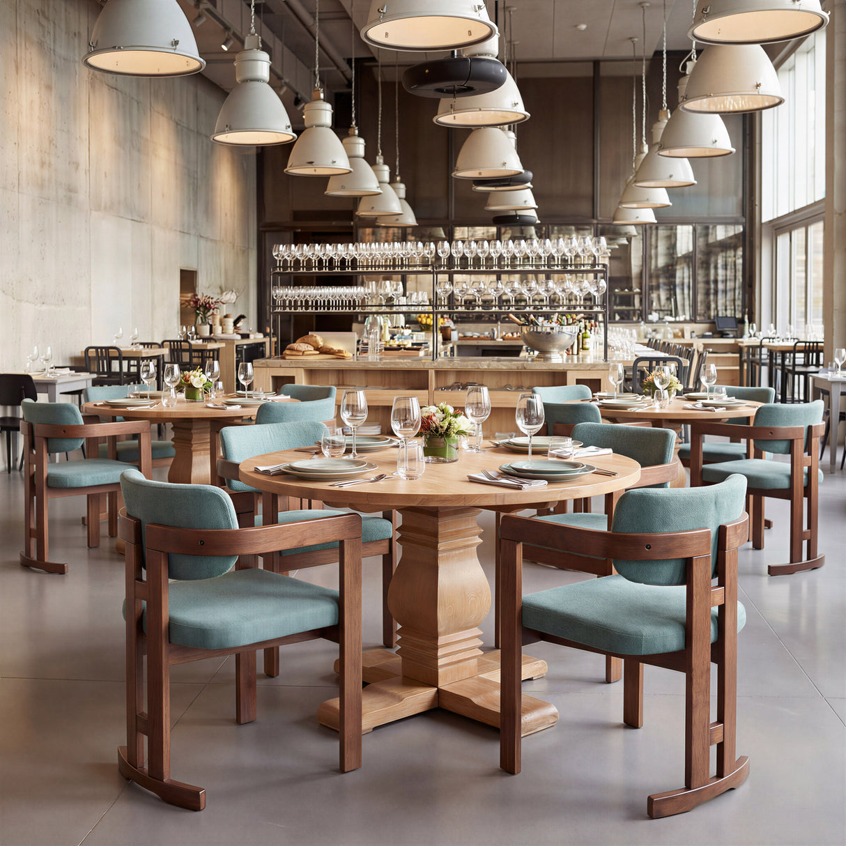 Tabi Brown Dining Table by Zuomod at Eve Furniture