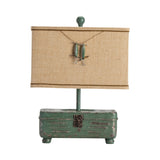 Tackle Box Green Table Lamp (Set of 2) by Crestview at Eve Furniture