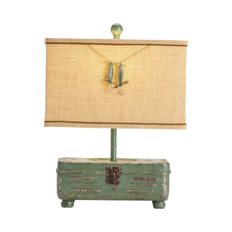 Tackle Box Green Table Lamp (Set of 2) by Crestview at Eve Furniture