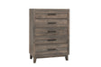 Tacoma Rustic Brown Chest by Crown Mark at Eve Furniture