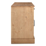 Tade Honey Pine 2 Drawer Sideboard by MOES at Eve Furniture