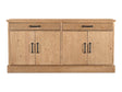 Tade Honey Pine 2 Drawer Sideboard by MOES at Eve Furniture