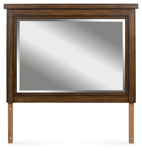 Taffenbrook Medium Brown Bedroom Mirror by Ashley at Eve Furniture