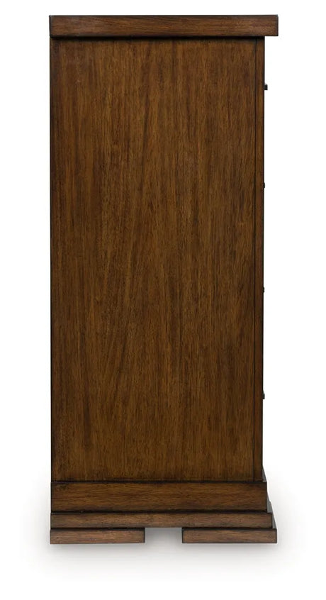 Taffenbrook Medium Brown Dresser by Ashley at Eve Furniture